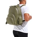 Rockefeller Backpack // Olive Florida Leather