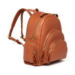 Rockefeller Backpack // Tobacco Acquario Leather