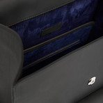 Voyager Backpack // Leather // Black Vintage Leather