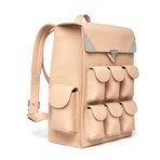 Voyager Backpack // Leather // Nude