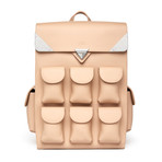 Voyager Backpack // Leather // Nude