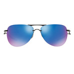 Oakley // Men's Tailpin Sunglasses // Satin Black + Sapphire Iridium Polarized