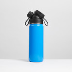 Insulated Stainless Steel Flask // 18oz // Blue