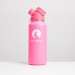 Insulated Stainless Steel Flask // 32oz // Pink Panther