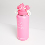 Insulated Stainless Steel Flask // 32oz // Pink Panther