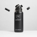 Insulated Stainless Steel Flask // 32oz // Black Devil