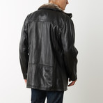Mason + Cooper Norton Leather Jacket // Black (M)