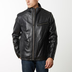 Mason + Cooper James Dean Leather Jacket // Black (2XL)