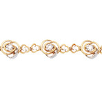 Damiani 18k Two-Tone Gold Diamond Bracelet