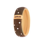 Damiani // Metropolitan 18k Rose Gold Diamond Ring (Size: 6)