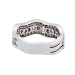 Damiani Belle Epoque 18k White Gold Diamond Ring // Ring Size: 7.5