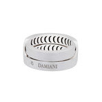 Damiani Abbraccio 18k White Gold Diamond Ring // Ring Size: 6.75