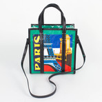 Bazar Paris Shopper Leather Tote Bag