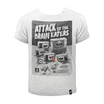 Brain Eaters T-shirt // Vintage White (M)