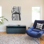 1950s-1960s Wall Street Sign // Vintage Images (18"W x 26"H x 0.75"D)