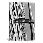 1950s-1960s Wall Street Sign // Vintage Images (18"W x 26"H x 0.75"D)