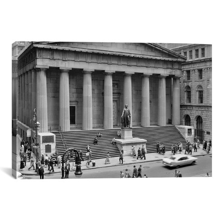 Wall Street Federal Hall National Memorial // 1958 // Vintage Images