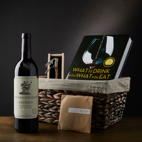 Wine Connoisseur Basket // Stag's Leap Cabernet Sauvignon