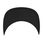 Checked Flanell Snapback // Black + Red