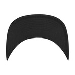 Checked Flanell Snapback // Black + Charcoal