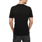 T-Shirt Kurzarm // Black (XL)