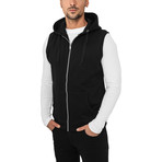 Zip Hoody // Black (S)