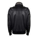 Sebastian Leather Jacket // Black (3XL)