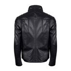 Umut Leather Jacket // Black (S)