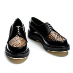 Curt Lace Up Derby // Black + Leopard (Euro: 39)