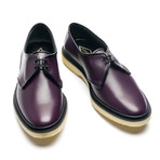 Morgan Lace Up Derby // Purple + Black (Euro: 39)