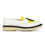 Philip Loafer // White + Yellow + Black (Euro: 41)