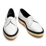 Clark Lace Up Derby // White (Euro: 40)
