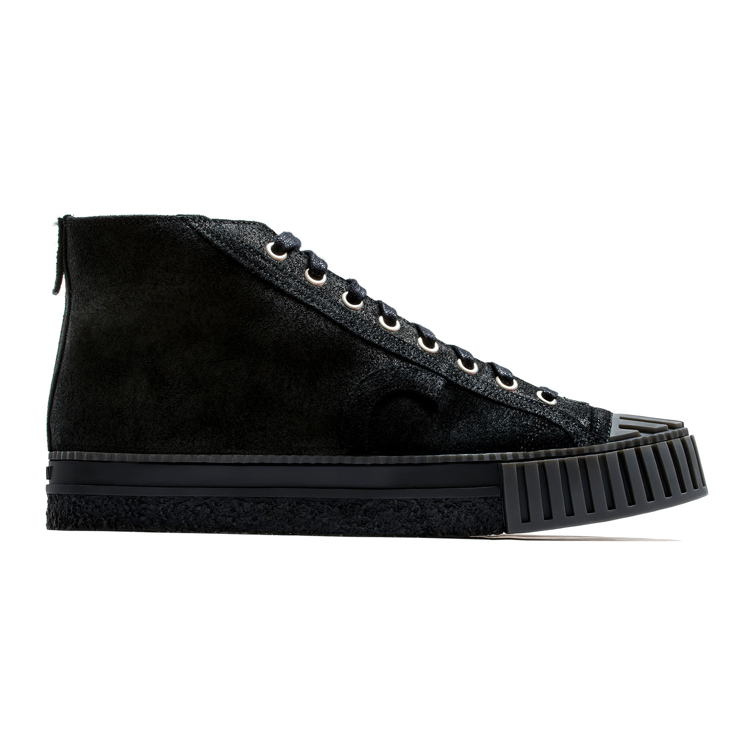 Moses High Lace Up Sneakers // Black (Euro: 39) - Adieu Paris - Touch ...