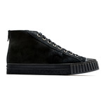 Moses High Lace Up Sneakers // Black (Euro: 39)