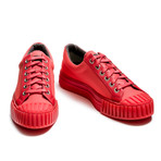 Cedrick Low Lace Up Sneakers // Red (Euro: 40)