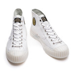 Kendall High Lace Up Sneakers // White (Euro: 43)