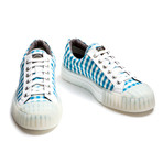 Austin Low Lace Up Sneakers // Vichy Blue (Euro: 44)