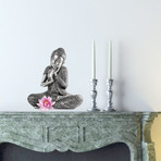 Zen Buddha And Lotus