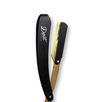 Gold Hinge Straight Razor