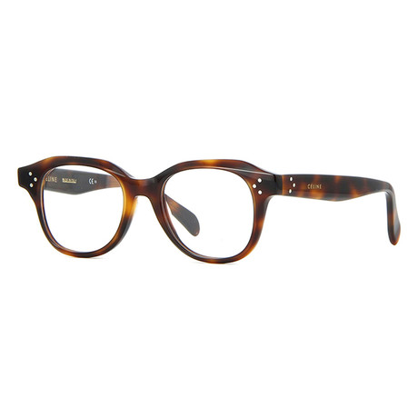 Céline // Rolanda Acetate Eyeglass Frames // Dark Havana