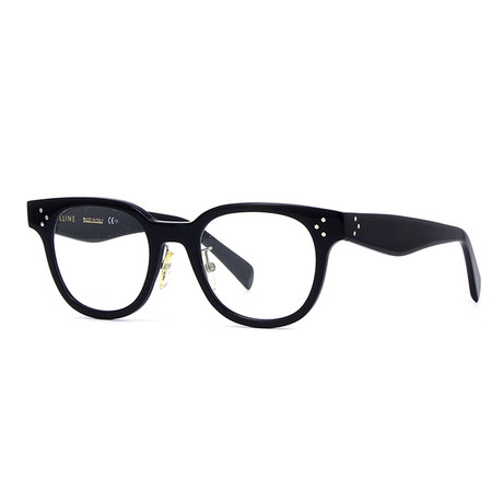 Céline // Ina Acetate Eyeglass Frames // Black