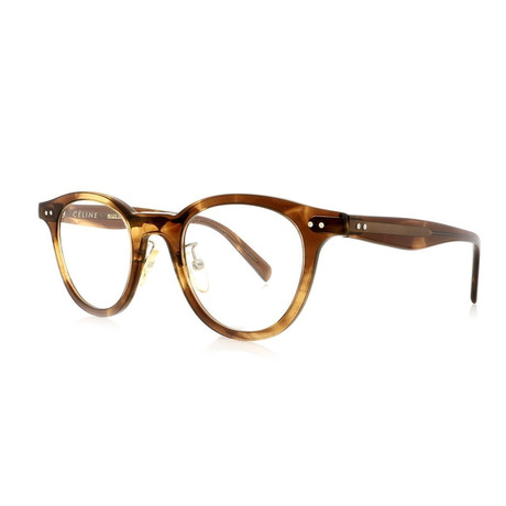 Céline // Angelia Acetate Eyeglass Frames // Brown Havana