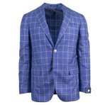 Pal Zileri Sartoriale Blue Label // Cashmere 2 Button Sport Coat // Blue + Free Kiton Pocket Square (Euro: 46)