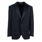 Pal Zileri // Wool One Button Satin Tuxedo // Black (Euro: 54)