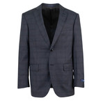 Pal Zileri // Check Wool 2 Button Suit // Gray (Euro: 46)