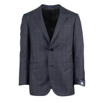 Pal Zileri // Checkered Wool 2 Button Suit // Heather Gray (Euro: 48)