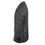 Pal Zileri // Wool Double-Breasted Suit // Heather Gray (Euro: 48)