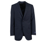 Pal Zileri // Wool Peak 2 Button Suit // Navy Blue (Euro: 52L)