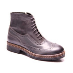 Ken Wing Cap Boot // Antique Gray (Euro: 43)