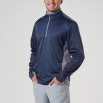 Axel Zip Mock // Navy Blazer (S)